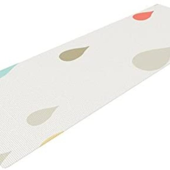 Yoga Mat Very Sarie Rainy Days 24”x72” - Picture 1 of 8